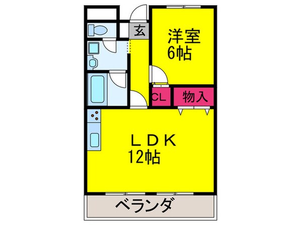 マスターズエル綾園20の物件間取画像